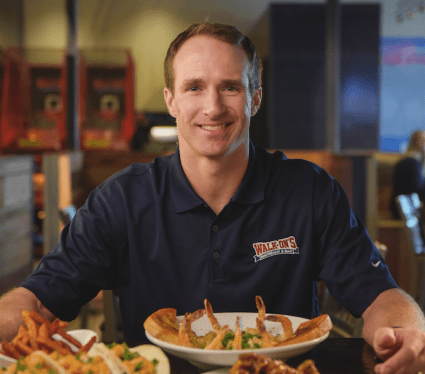 NFL quarterback Drew Brees partners with Waitr for convenient takeout anywhere in the United States